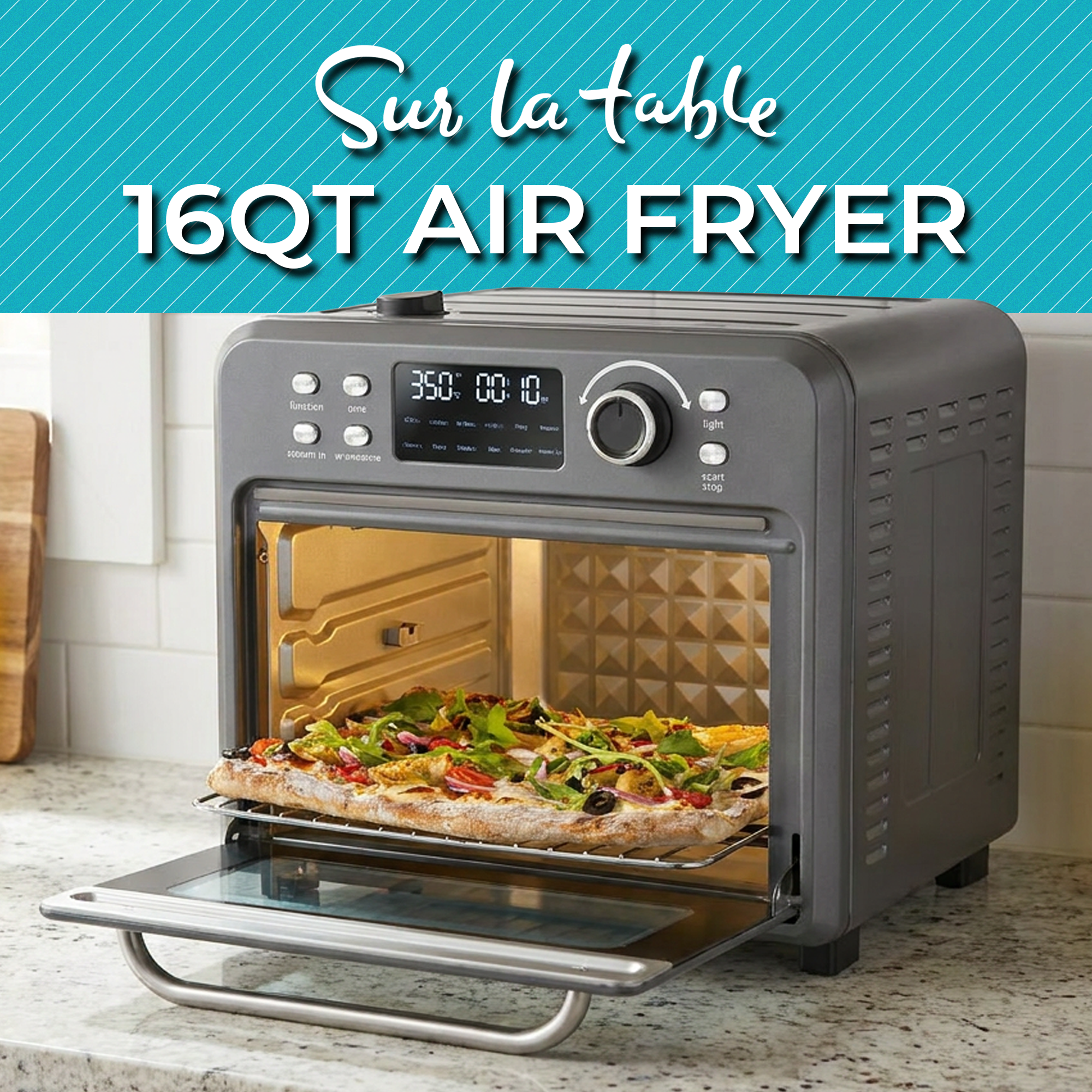 16qt Air Fryer E-Tile