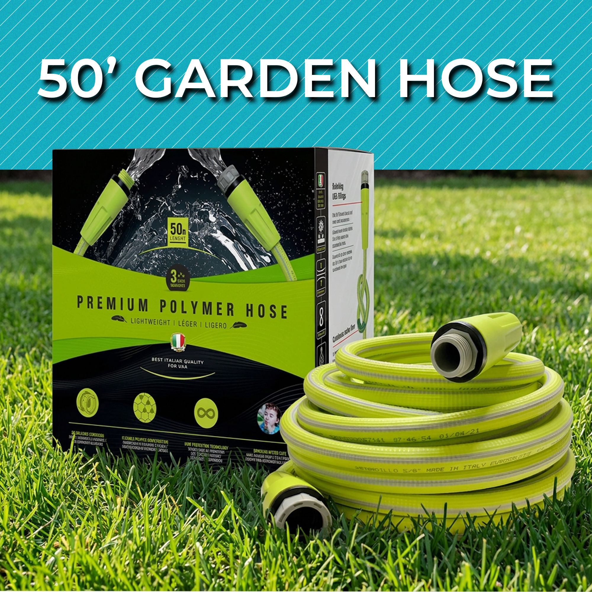 50 Garden Hose E-Tile