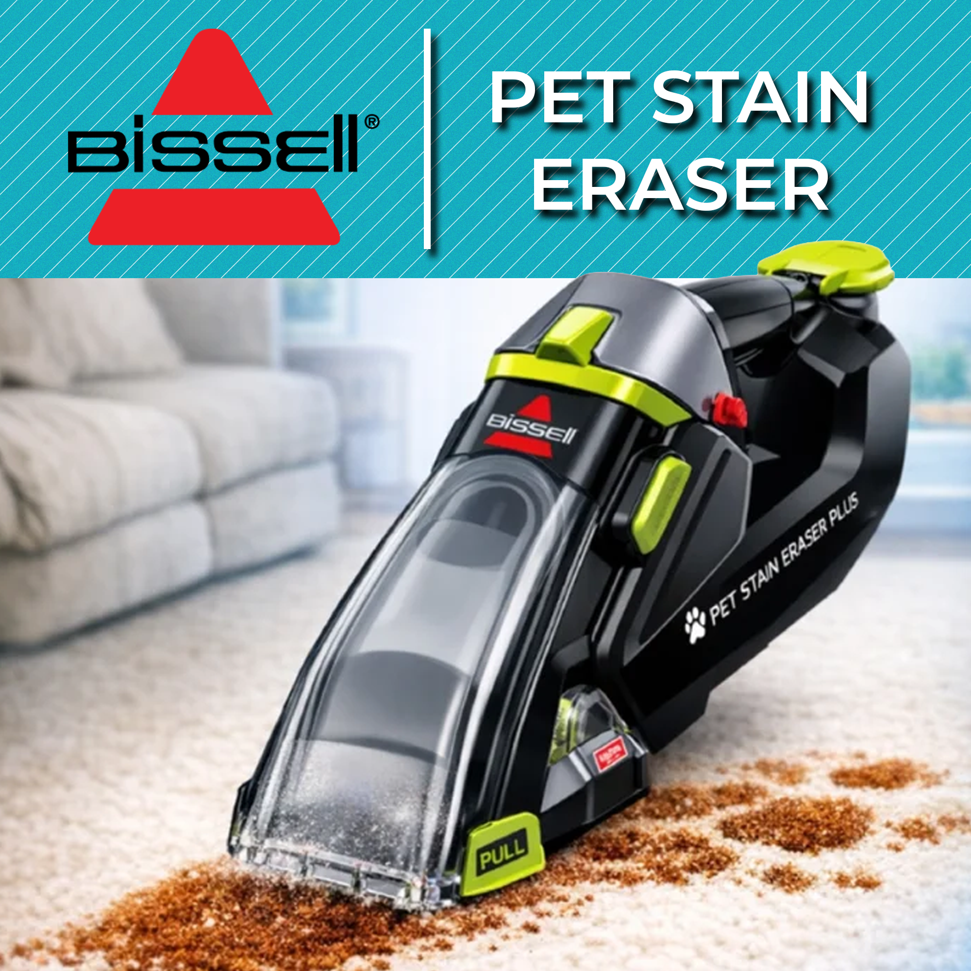 Bissel Pet Stain Remover E-Tile