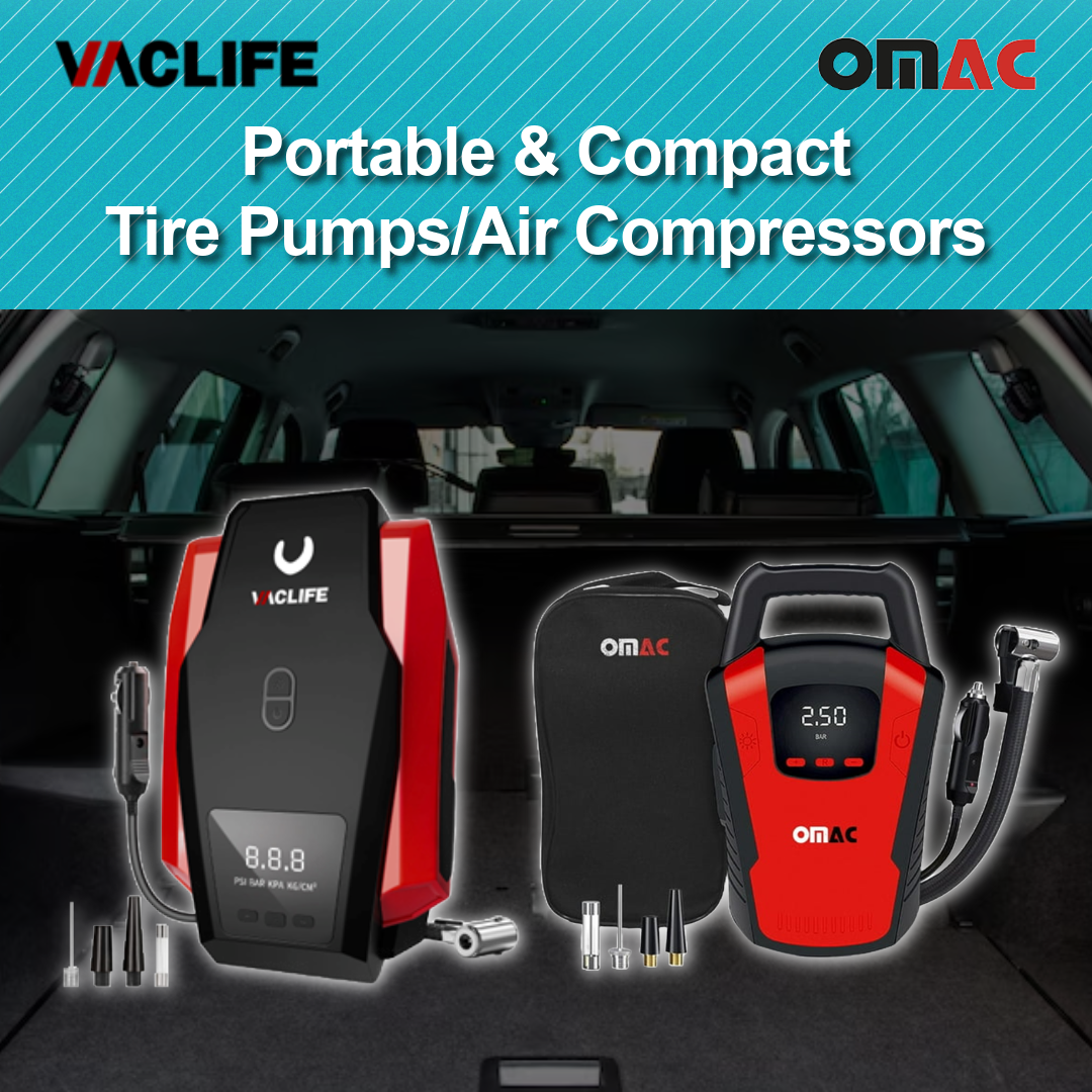 Portable Tire Pumps - Air Compressors