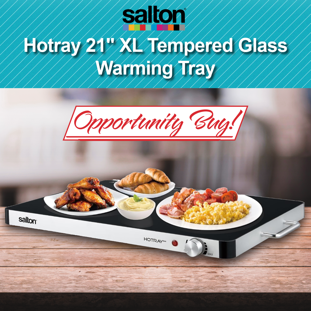 Salton Hotray 21in Warming Tray E-Tile