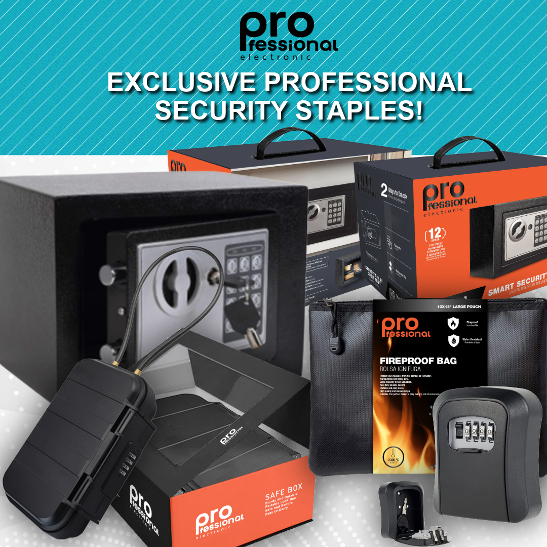 Professional security staples