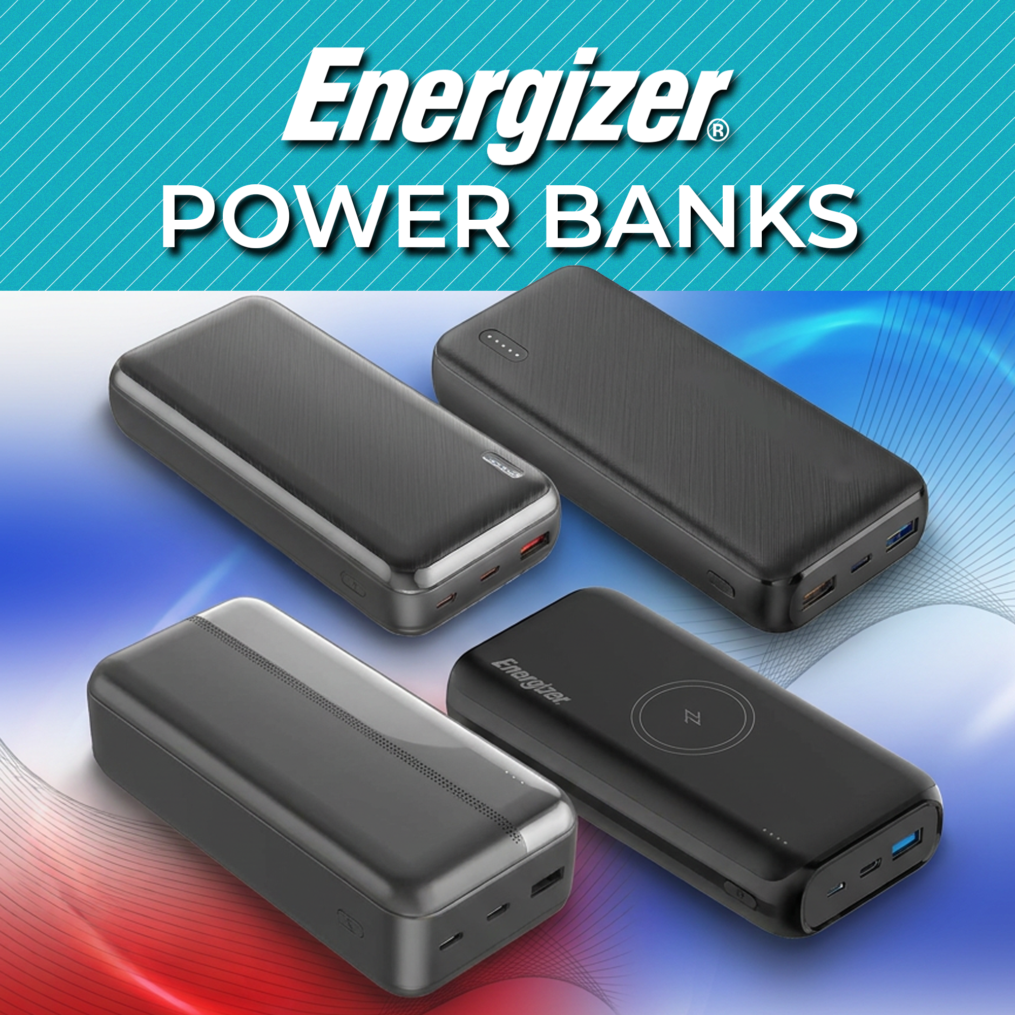 Energizer Power Banks E-Tile