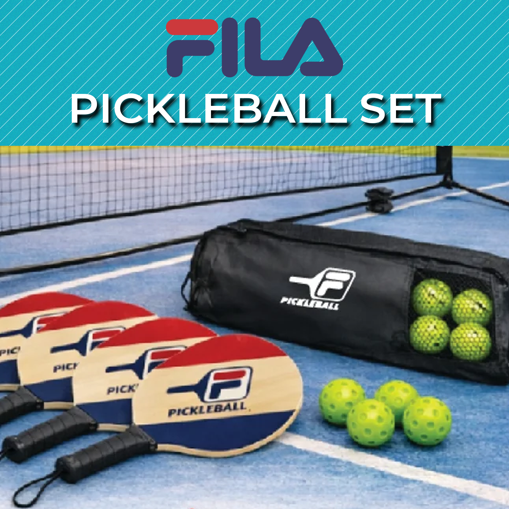 Fila Pickleball Set  E-Tile
