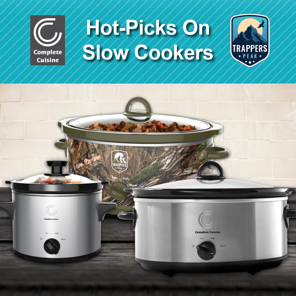 Tariff Free - Hot Picks on Slow Cookers