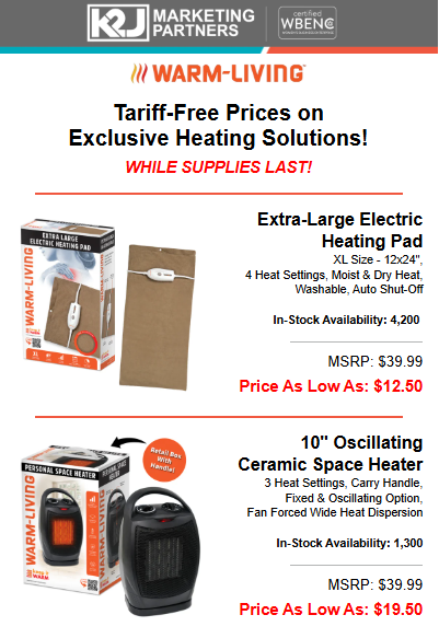 Warm Living - Plan Ahead: In-Stock Now