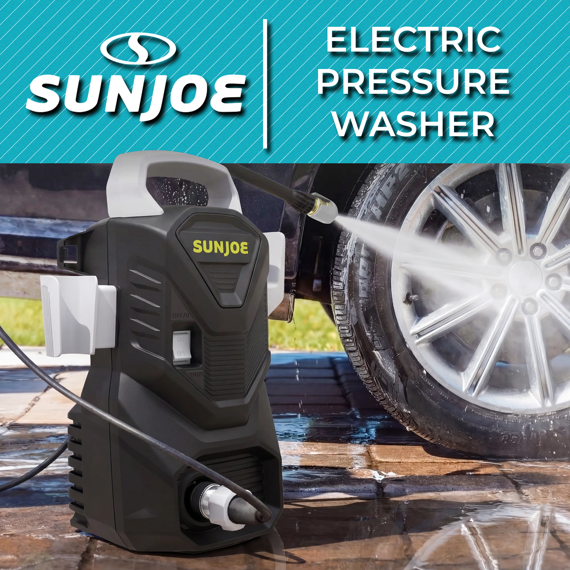 Sun Joe Pressure Washer E-Tile