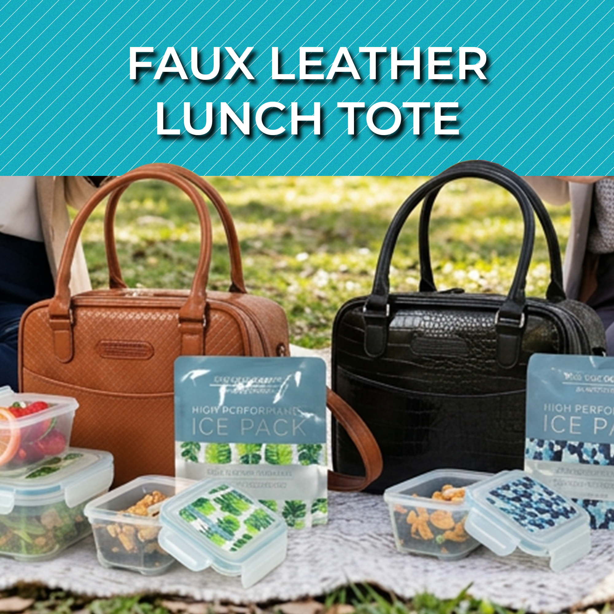 Veronica Jamison Lunch Tote E-Tile